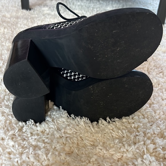 Jeffrey Campbell houndstooth platform loafer - Picture 4 of 6